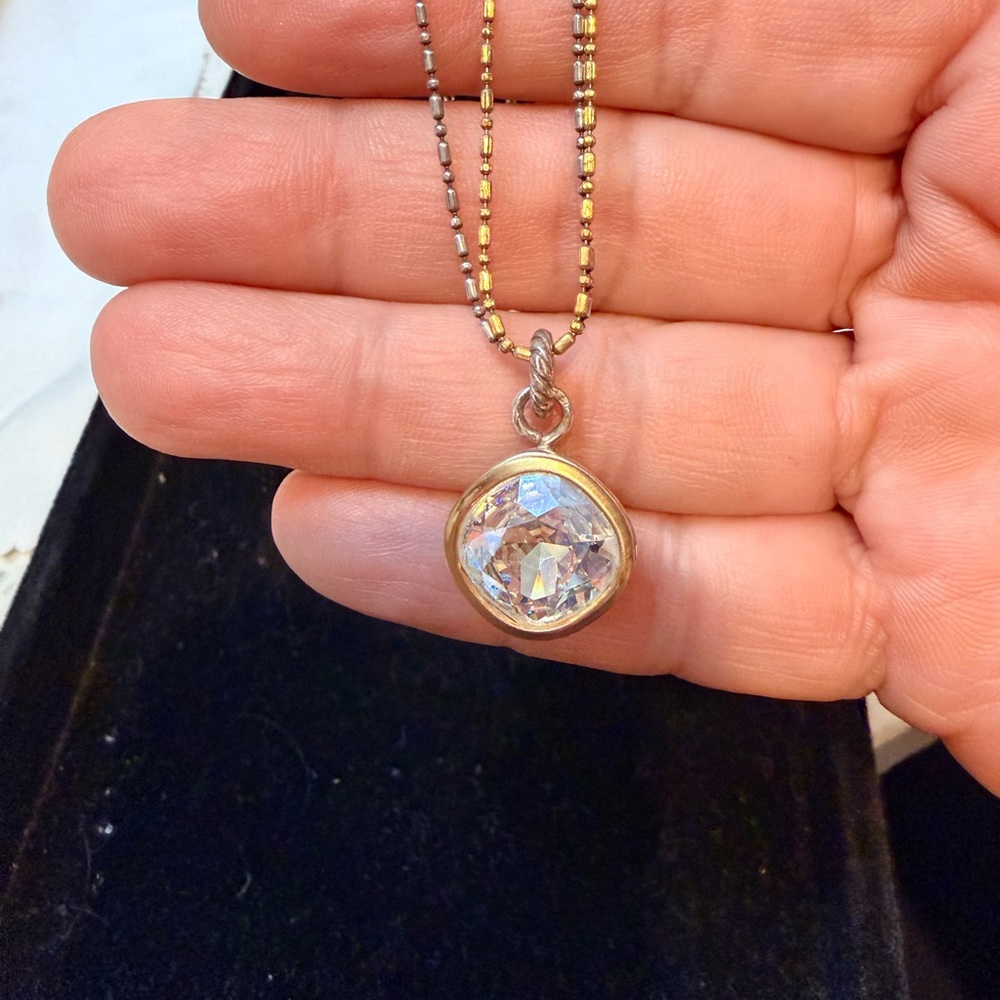 Brighton Gold and Silver Pendant Necklace